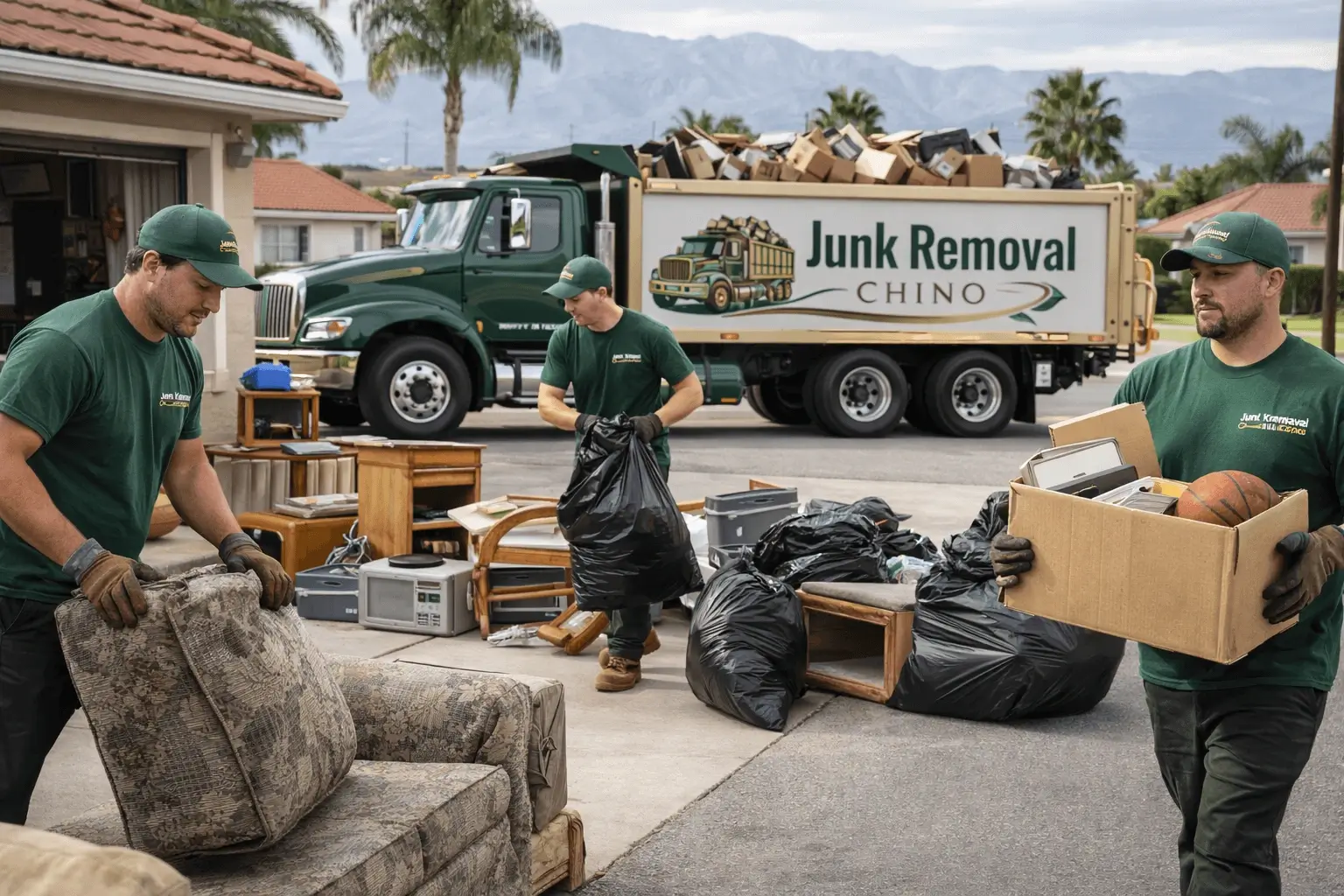 junk removal service in chino